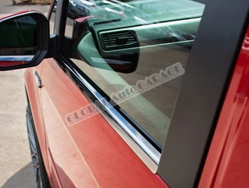 Za Volkswagen Caddy-2020 Chrome Okno Oblikovanje Okno Okvir Okvir Auto Accessory Diffüser Spilitter Avto-styling