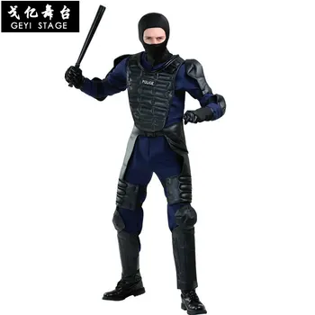COS eksplozijam policija kostum festival kostum za moške prikriti junak bojevnik obleko posebne policijske bomb odstranjevanje strokovno kostum