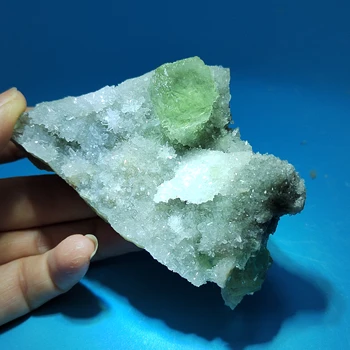 163.9 gNatural zeleno travo fluorite in Crystal Grozdov mineralnih osebkov zdravilo energetskih surovin kamen doma dekoracijo QUARTZ GEM