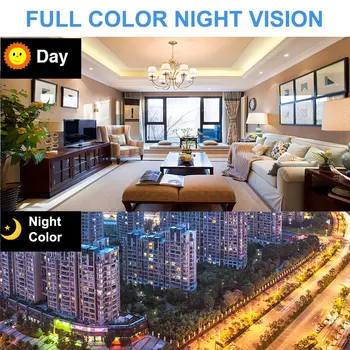 OH.oči, Polne barve night Vision IP66 8MP CCTV Analogni Fotoaparat Za 4K AHD Zaznavanje Obraza nadzor na Daljavo DVR Snemalnik DVR 8CH