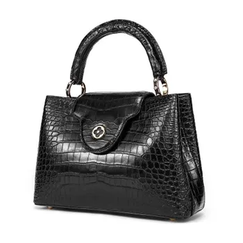 Yuee nov modni Tlarge zmogljivosti krokodil usnje vreča torbici ženske torbici Eno ramo torba Mati paket krokodil vrečko