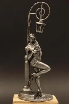 Tin Kovinski Ženski Lik Model Vojak Nightingale, Kraljica Egipta Bar Dekle Pirat Vampire Seksi Lepo Ornament Dekoracijo