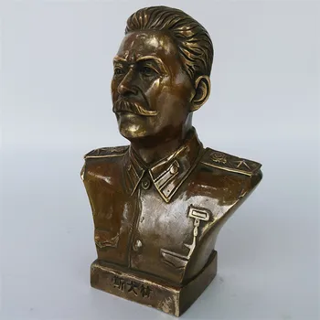 Posebna ponudba # TOP art Collection -Sovjetske zveze je Rusija Moskva veliki voditelj Stalin (Joseph Visarionovič) bronasto stari kip 1