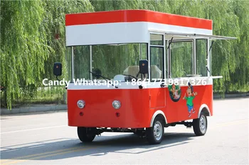 Vroče prodaja mobilnih električni voziček hrane tovornjak prigrizek hrane tovornjak, sladoled voziček z brezplačna dostava 3