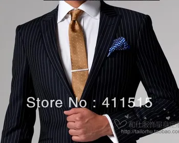 Brezplačna dostava /vrh italijanski uvoženih woolens tkanine Moško obleko prilagodite obleke širok trak poroke nevesta nositi obleko/človek tuxedos 0