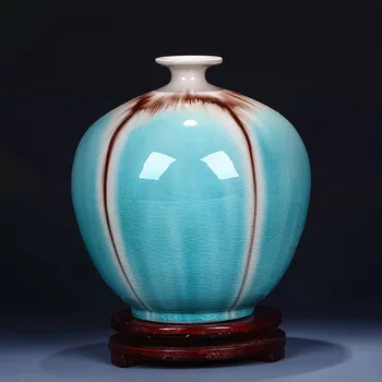 Edinstven obrti kitajskega porcelana keramični cvet vazo za dekoracijo doma