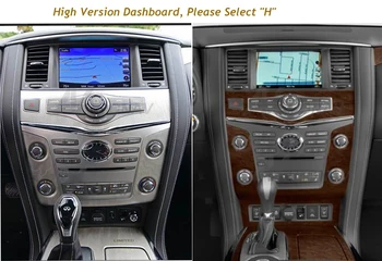 GPS Navigacija Za Infiniti QX80 Za Nissan Patrol Y62 Za Armada Avdio, video Predvajalnik, avtoradio, 2 Din Dvojni Zaslon Android 10.0