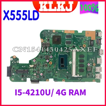 Dinzi X555LD matično ploščo je primerna za ASUS X555LJ X555LF X555LB X555LP zvezek 4G-RAM I5-4210U GT840M/GT820M tesk OK