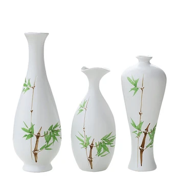 Ustvarjalne keramične vaze Dnevna soba, TV omara vina kabineta, notranja oprema domov okraski okraski verandi mehko umetnost keramične vaze 0