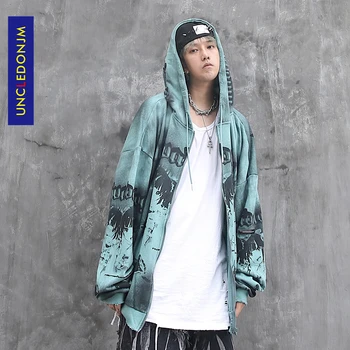 Anime hoodies Hip Hop japonski ulične prevelik majica risanka harajuku hoodie skateboard ženske Hooded NB2053