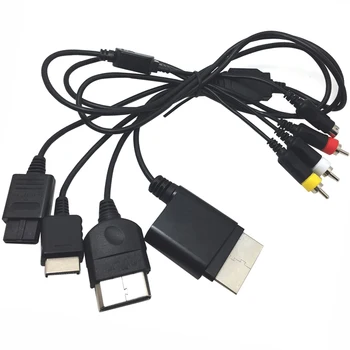 10PCS Za N64/N-GC/PS1/PS2/PS3/XBOX S Audio, S-Video, AV in TV Kabel Kabel Kompozitni S-AV Kabel
