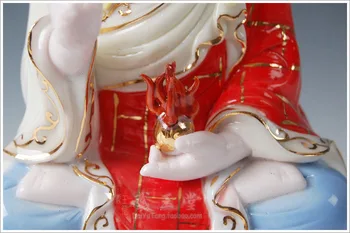 Dai Yutang okraski upscale novih domov tempelj posvečen odlikovanje/8 palca pod steklom barve bodhisattva D03-011D