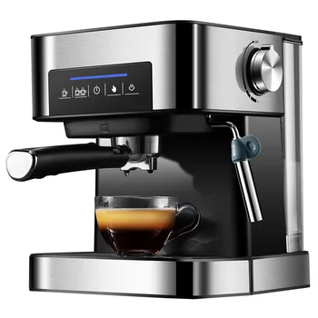 Espresso Kavni avtomat na Domačem Pol-avtomatski Komercialne visokotlačno Parno Mleka Pena iz Nerjavečega Jekla, aparat za Kavo 20bar