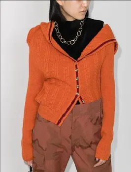 Jeseni mode 2021 ženske visoke kakovosti luksuzni pulover cardignas 3 barve ddxgz2 9.07