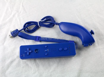 20sets Brezžični Daljinski Gamepad Krmilnika Za Nintend Wii Nunchuck Za Nintend Wii Remote Controle Palčko Joypad Neobvezno 0
