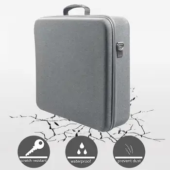 Nova EVA Trdi kovček Prenosni Nepremočljiva Potovalna Torba Ustreza PS5 Modeli Anti-scratch Shockproof Sivo Skladiščenje Vrečka Za PS5