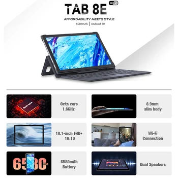 Blackview Tab8E 10.1 palčni 3+32 G SC9863A Okta-Core Standard 6580mAh Nepremočljiva WiFi Tablet