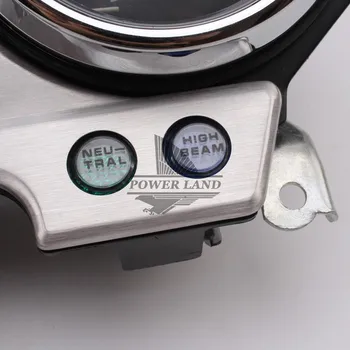 1set Motocikel Chrome merilnik Hitrosti Merilnik prevožene poti Tahometer Merilniki Gruče Instrument, Zbor za Honda CB400 1992 1993 1994