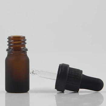 Prenosni Amber Motnega Esstenial Olje, Steklenica s steklenim Očesom Kapalko Mini Prazno Kapalko Steklenico 5ml