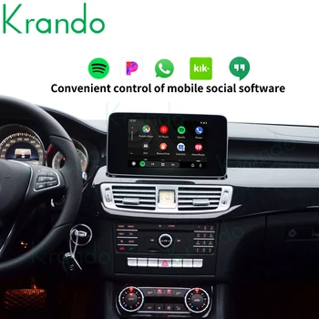 Krando Za Mercedes Benz CLS W218 2011-2017 Brezžični Carplay Android Video Polje Auto Vmesnik Dekoder Podporo BT Siri Nadzor