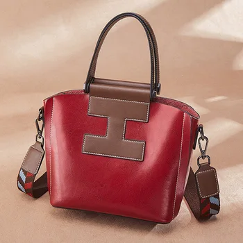 Cowhide usnje vreča luksuzne ročne torbe luksuzni oblikovalec torbici cowhide Ženske torbice visoke kakovosti visoke kakovosti tote vrečko 0