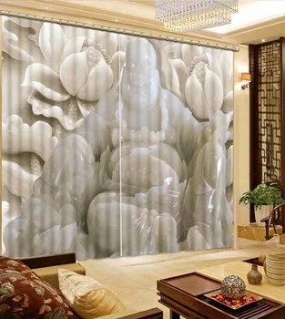 Luksuzni Dnevna Soba Zavese 3D Zavese Za Spalnico, Kuhinjo, Sodobno Okno marmorja zavese