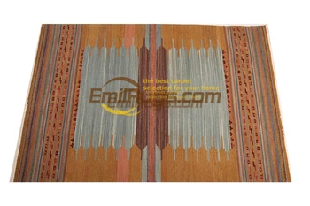 Ročno tkane kilim preproga Volne Handwoven Volne dnevna soba Geometrijske Spalnica turški Volne, Pletenje