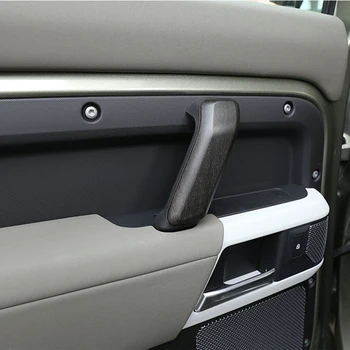 Za Land Rover Defender 90 110 2020-2022 ABS Hrast Zrn Vrata Avtomobila Ročaj Kritje 3 Kos Spremembe Pribor (High-end različice）