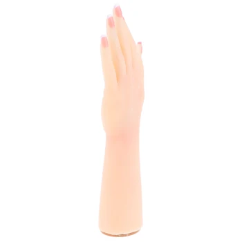 1 Par 1:1 Silikonski Gel Ženski Manekenka Trupa Roko Model w/Sklepov Operacijo Kozmetični Kompleti za Nail Art Prakse Nakit Zaslon