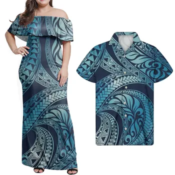 Cumagical Fancy Hawaiian Vijolično Obleke Nekaj Oblačila Polinezijski Plemenski Vzorec Počitnice Obleko za Ženske Elegantne Stranka Bodycon