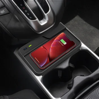 Za Honda CRV CR-V 2017-2019 2020 2021 Avto QI Brezžični Polnilnik USB Vrata Hitro Polnjenje Tablice Povezavo Lažji Priključite Neposredno 2