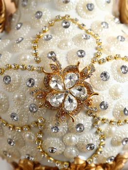 Evropski Diamant Luksuzni Smolo Vaza Dekoracijo Retro Stari Palace Obrti Dnevna Soba Pohištvo Okrasni Cvetlični Aranžma Umetnosti 3