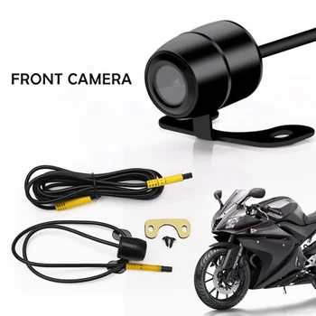 FHD 1080P Vodoodporni Fotoaparat 3inch Motocikel DVR Spredaj Zadaj Dual Camera Vožnje Video Snemalnik Dash Cam Moto Bike HD 4