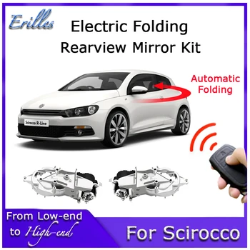 Za Volkswagen VW Scirocco 2012~2016 Intelligent Auto Samodejno Avto Električna Rearview Strani Ogledalo Folding Sistem za Vgradnjo Modulov 5